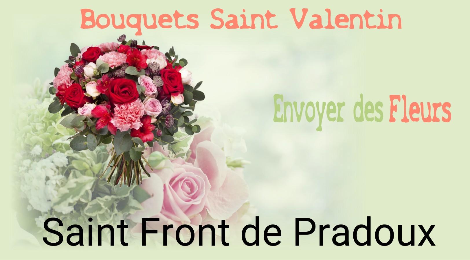 Roses de Saint-Valentin livrées à Saint-Front-de-Pradoux